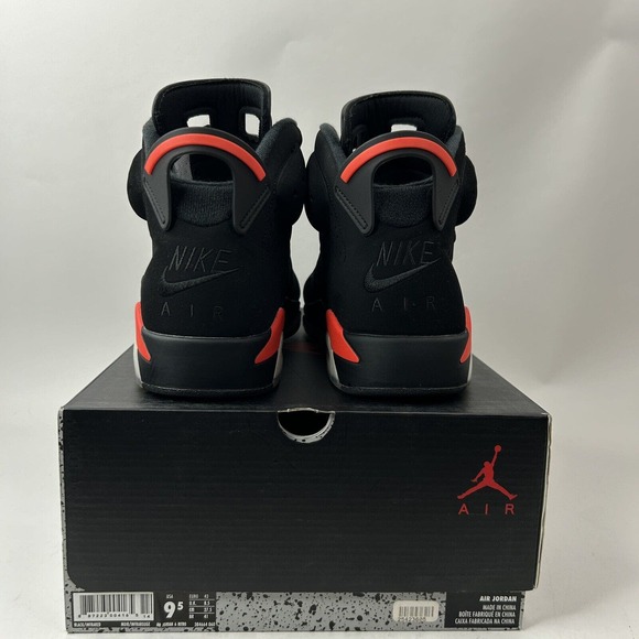 Nike Shoes Air Jordan 6 Retro OG “Black Infrared/Bred” 2019 - Picture 5 of 8